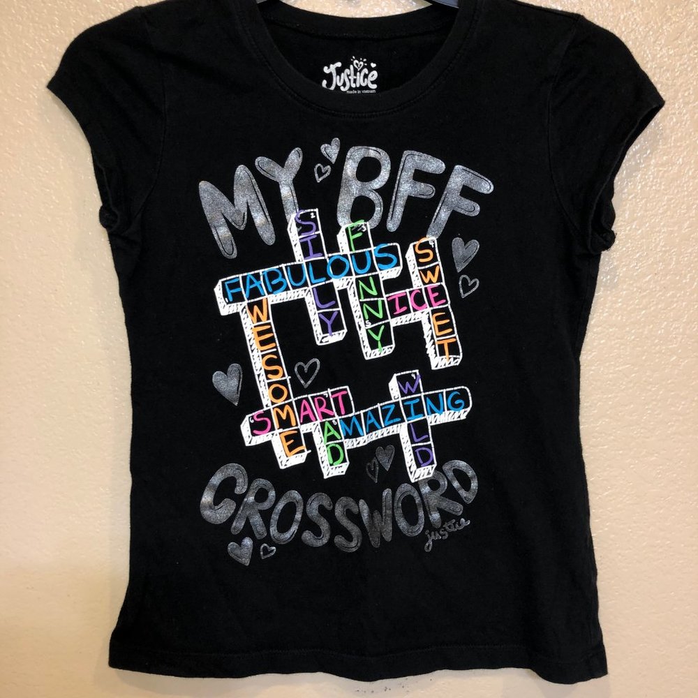 Justice Girl's Short Sleeve Top